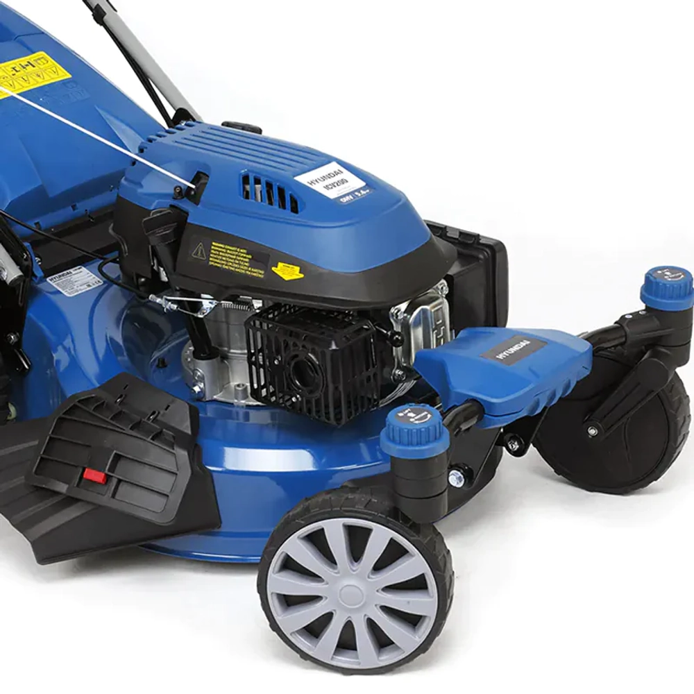 Бензиновая газонокосилка Hyundai L 5110RSE: 5.6 л.с., нож 50.8 см, L 5110RSE