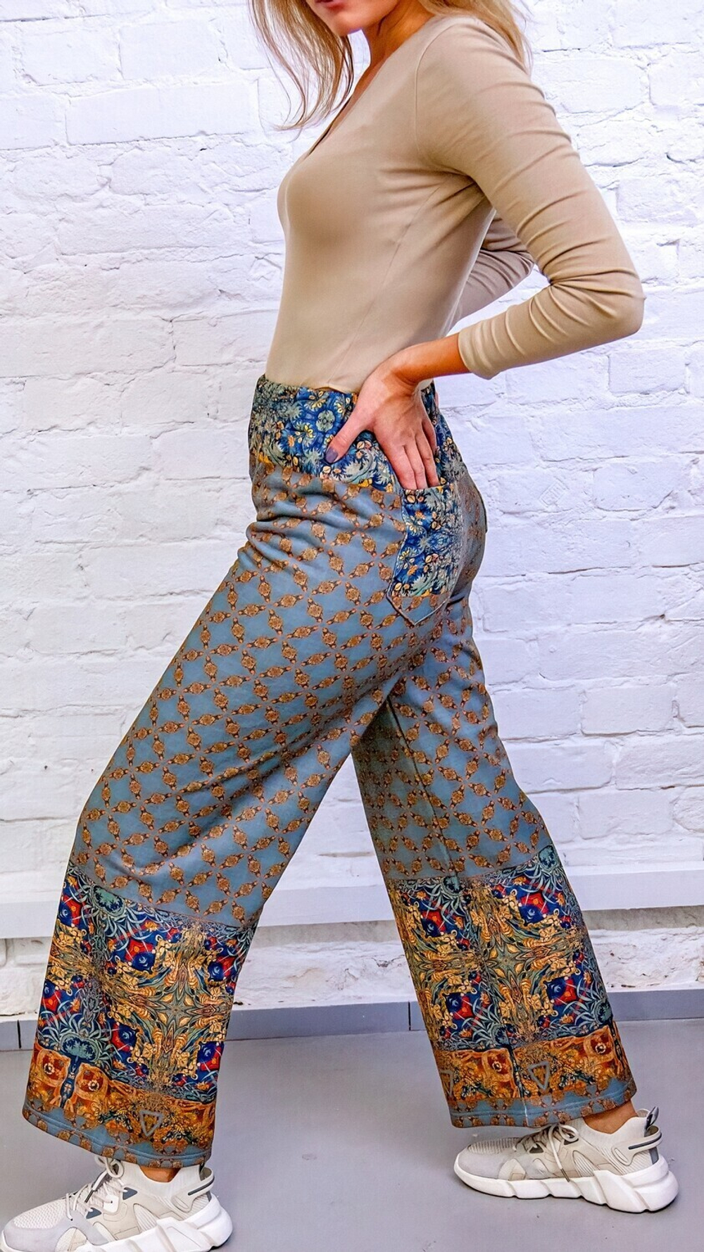 Широкие брюки "Сказочный лес"