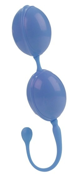 Голубые каплевидные вагинальные шарики LAMOUR