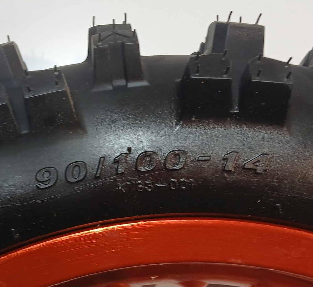Колесо заднее в сборе 90/100-14" Питбайк KAYO EVOLUTION K125EM