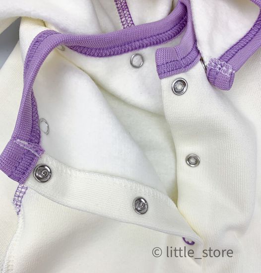 Комбинезон утепленный "Нежный возраст" Молочный