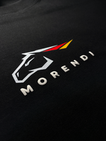 Футболка с комбинированной печатью для компании тюнинга и детейлинга MORENDI (DTF + 3D Puff)
