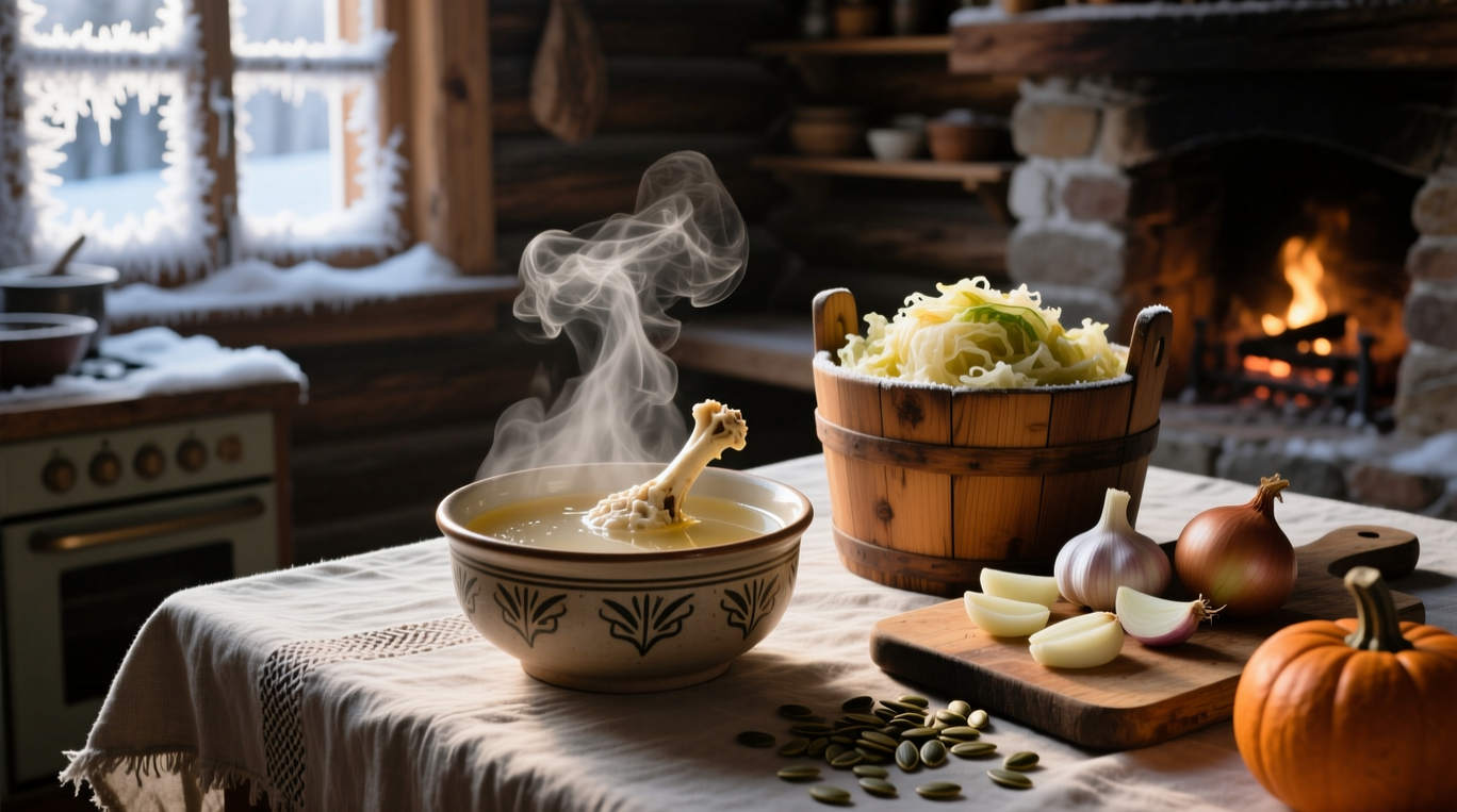 Зимняя кухня: как превратить сезонные продукты в лекарство для суставов и костей