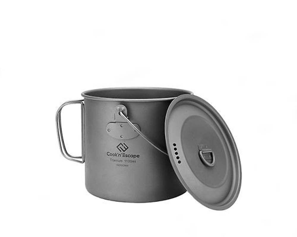 Титановая кастрюля Cook'n'Escape CA2114 1100ml Titanium Soloist