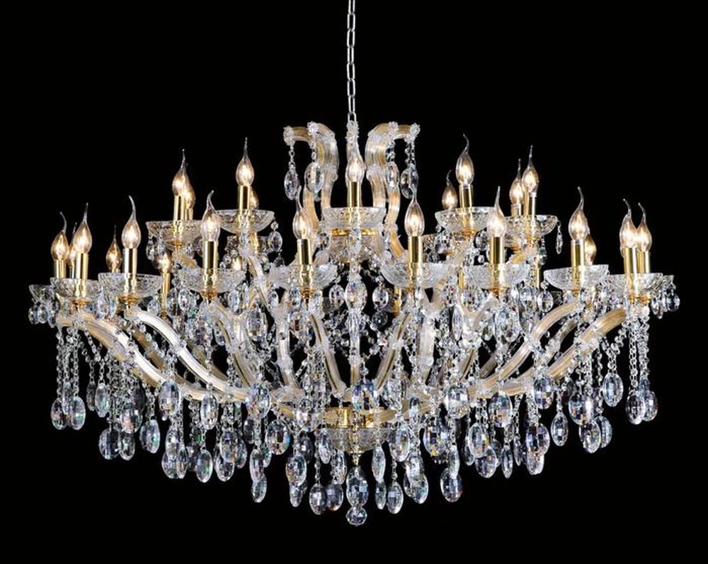 Подвесная люстра Crystal Lux HOLLYWOOD HOLLYWOOD SP20+10 GOLD