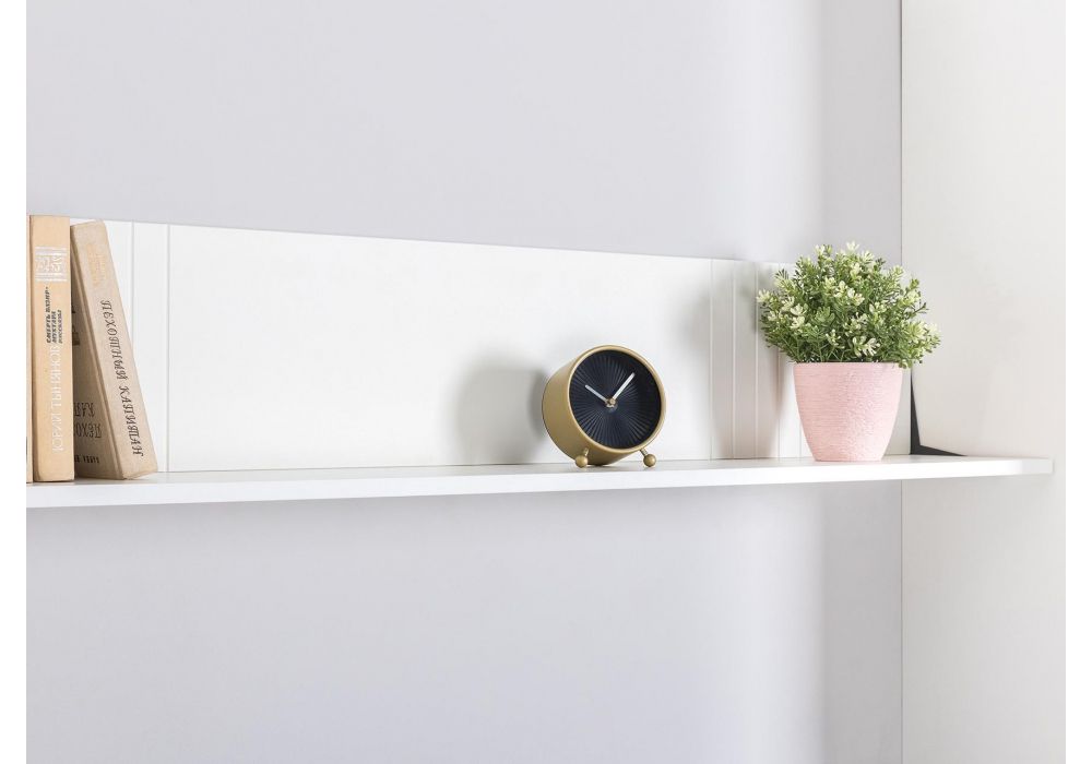 Полка Вестра белый шагрень