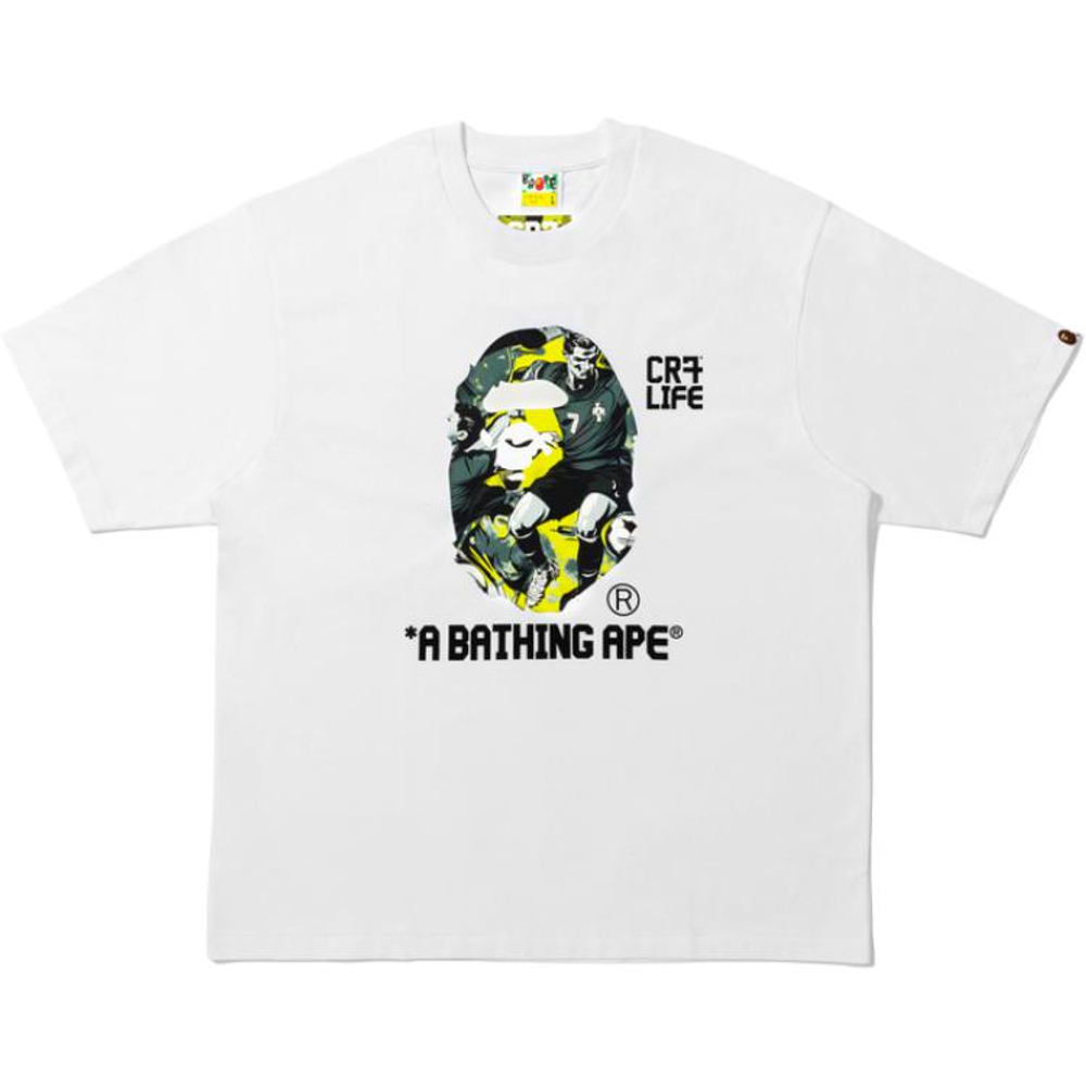 A Bathing Ape Bathing Ape Cr7 Life Collaboration Fw25 Футболка