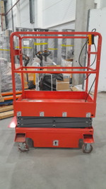 Подъемник ножничный передвижной 500 кг 12/14 м TOR SJY-0,5-12 DC аккумуляторный