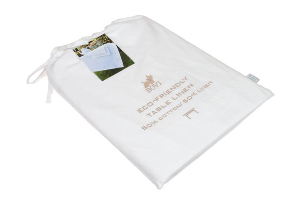 Скатерть 120х160 Bovi Emy белая фото