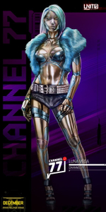77 канал Cyberpunk - Luna Vega - Channel 77 Миниатюры 32-56-75mm (75mm / 1)
