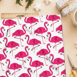 Ткань мембрана розовый фламинго