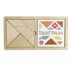 Игра головоломка деревянная Танграм большой
