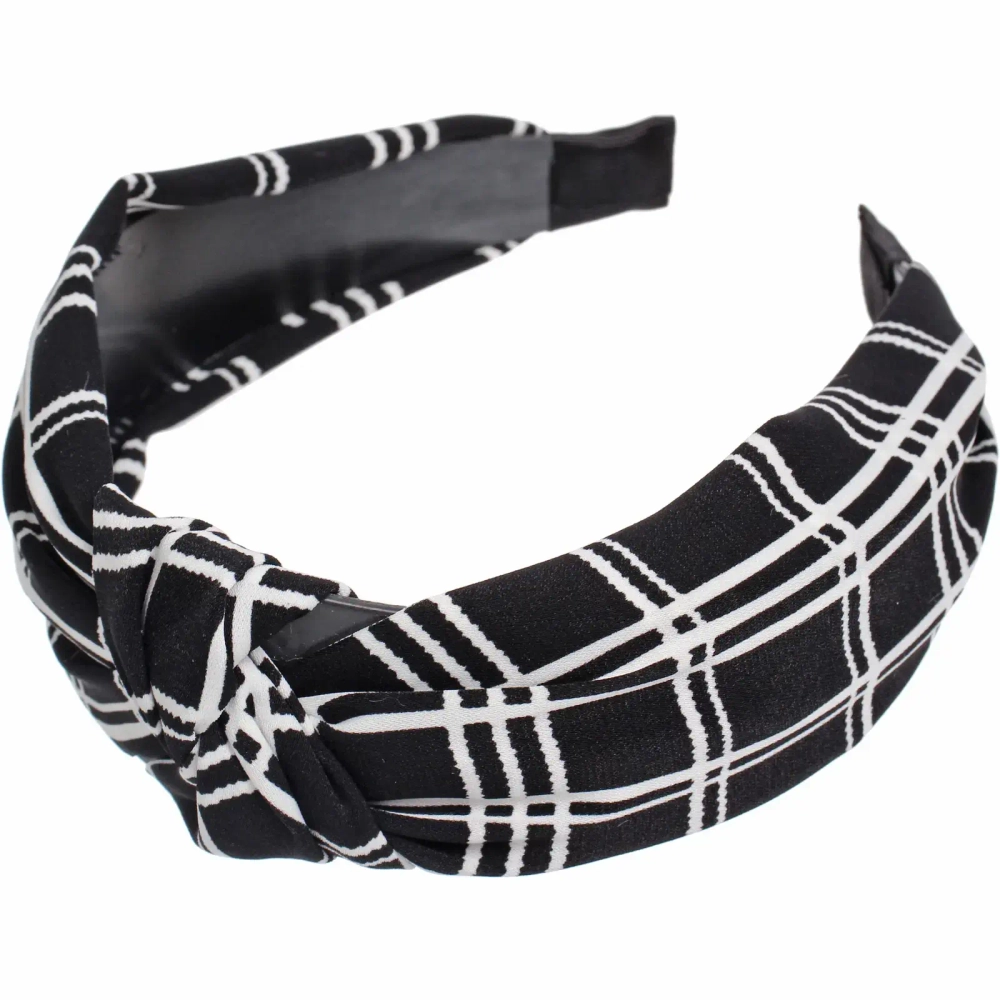 Ободок для волос «МАРЦИПАН», лаотта, ширина 4см, микс 6 цветов