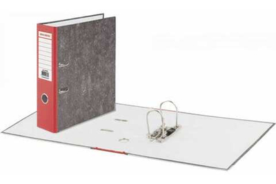 Папка регистратор Брауберг 80мм с мраморным покрытием 220989 220988