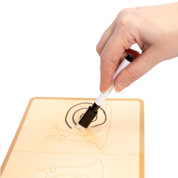 Игра развивающая Пиши-стирай Двумя руками