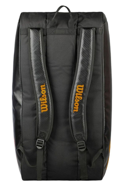 Сумка теннисная Wilson ELITE 15 PK - black/bronze