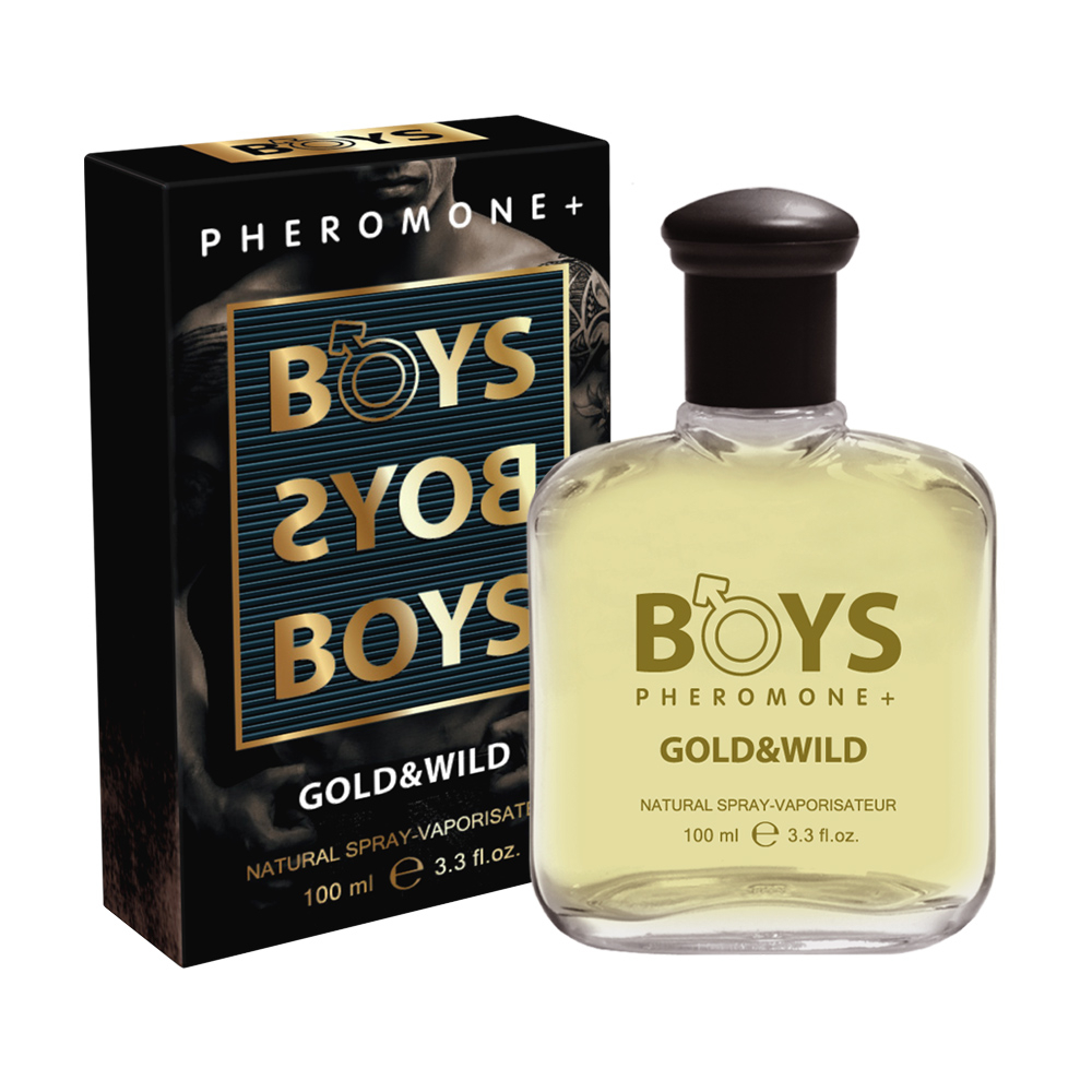 Парфюмерный лосьон с феромонами «FORMULA SEXY» 100ml (Boys Gold &amp; Wild / Бойз Голд энд Вайлд)-100ml for men/24