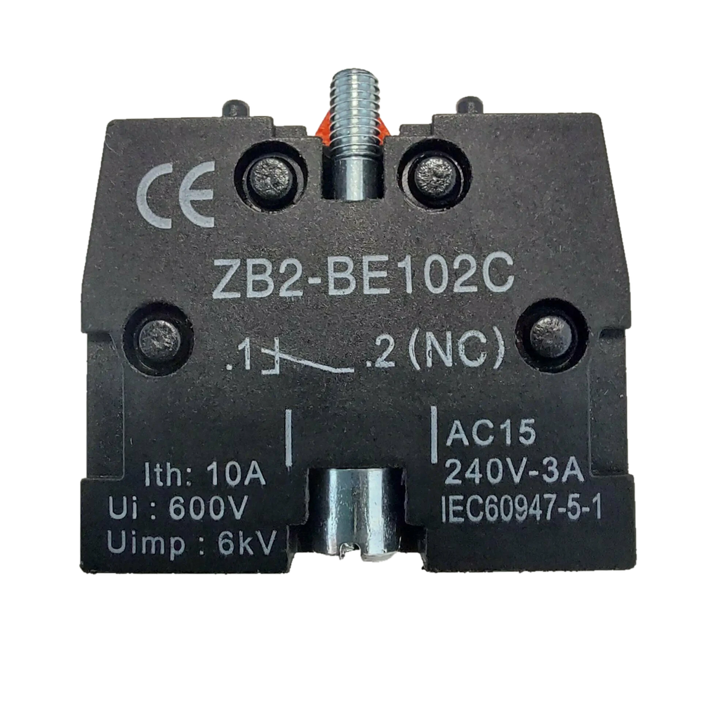 Дополнительный контакт закрытый ZB2-BE102C