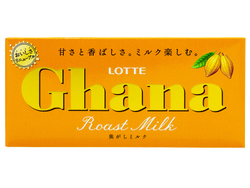 Шоколад CHANA топлёное молоко, Lotte, 50гр