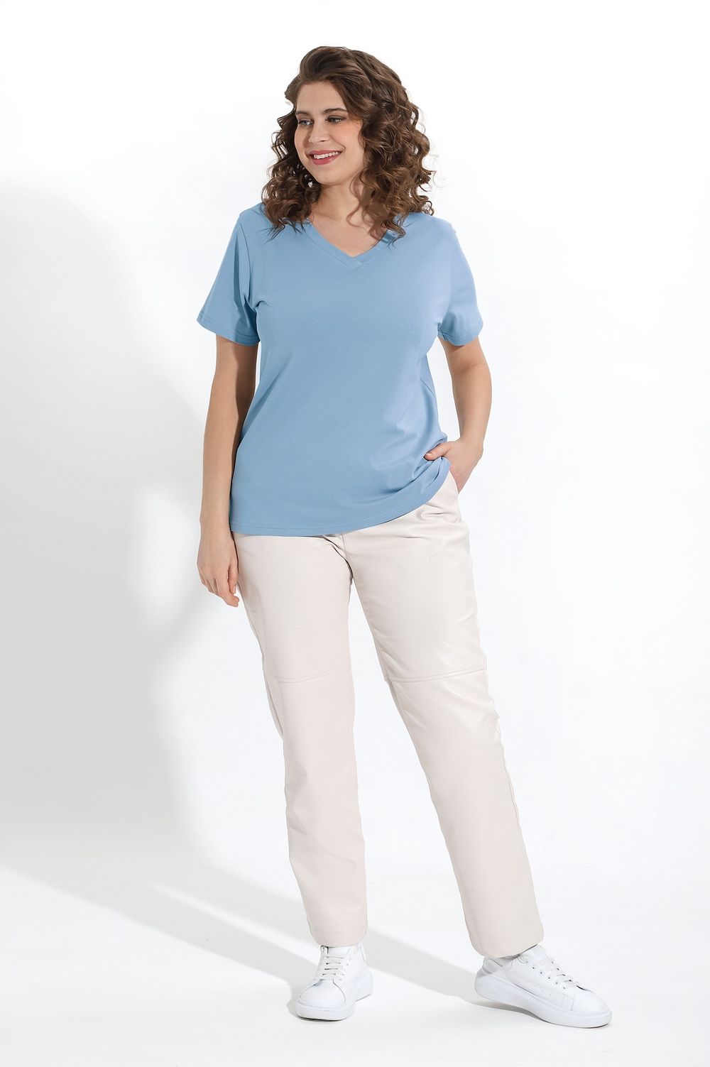 Футболка Базис-5 Виотекс ГОЛУБОЙ