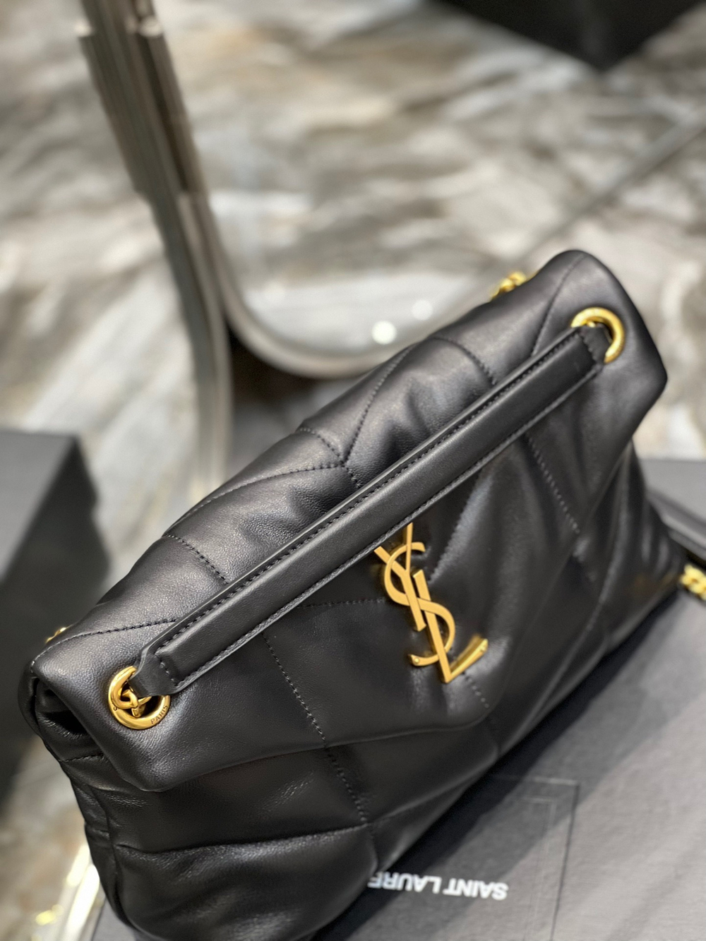 Saint Laurent Loulou Puffer Bag 29 cm