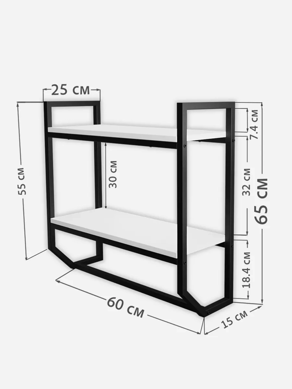 Полка настенная BADKAR