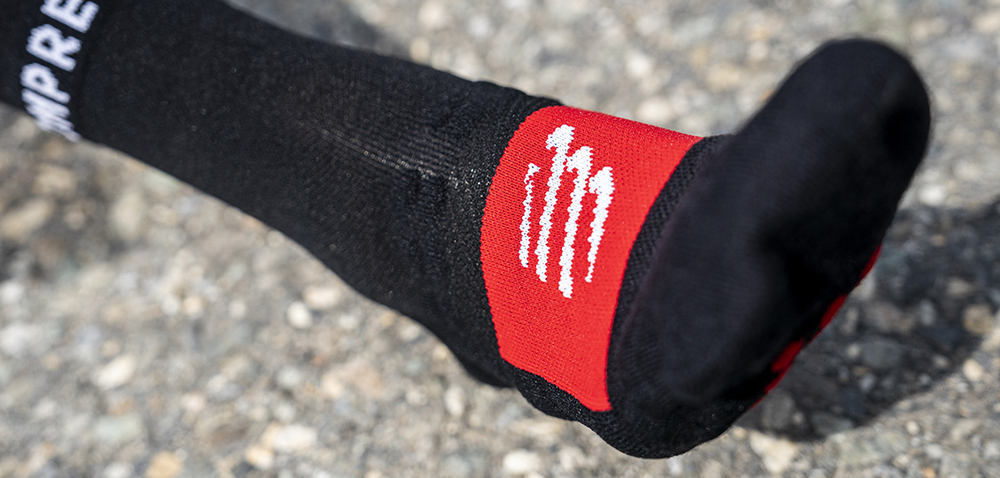 Носки Pro Racing Winter Run Black/High Risk Red