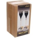 Подсвечник «BLACK HEART» 23*11,5*11,5 см, Черный