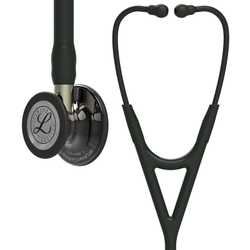 Стетоскоп Littmann Cardiology IV, черный, дымчатая акустическая головка, ствол цвета шампанское (6204)
