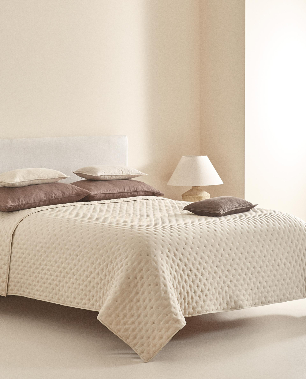 Zara Home покрывало из полиэстера, голубой