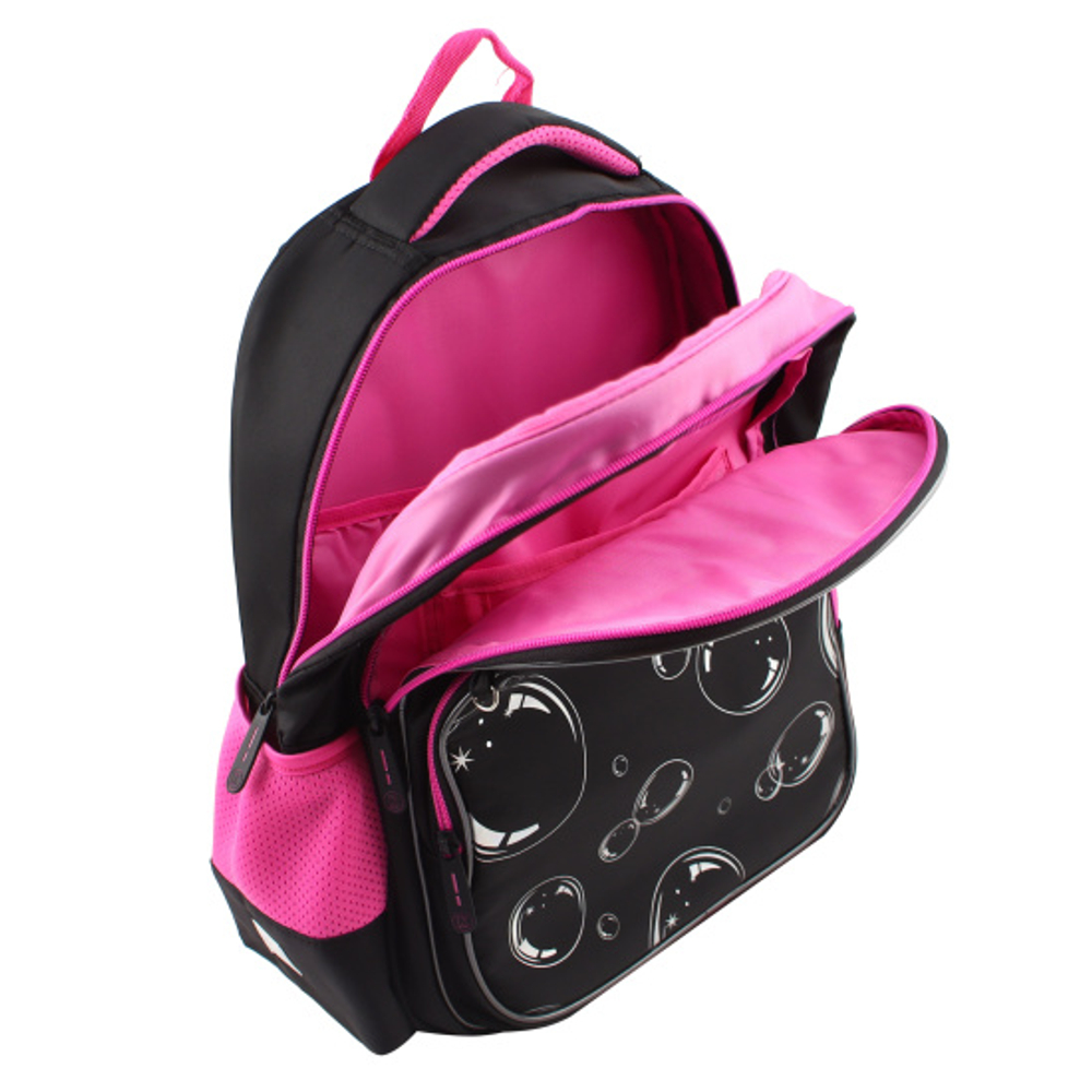 Ранец, спинка эргономичная, 2 отделения, 39*29*18 см, COMFORT Life, Пузыри, КОКОС, 240478