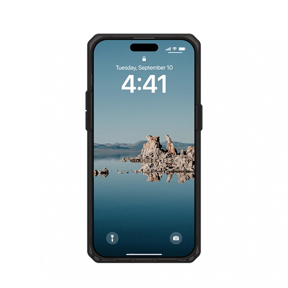 Чехол UAG Plyo для iPhone 15 Pro Max черный/бронза (Black/Bronze) (114305114085)