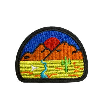 Нашивка на рюкзак и на одежду. Desert