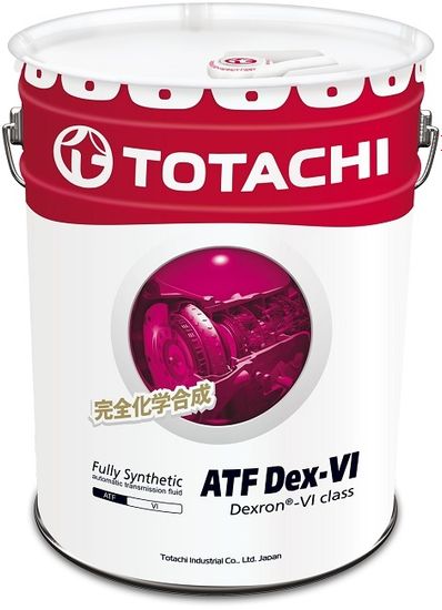 ATF Dex-VI (Dexron - VI) TOTACHI масло трансмиссионное для АКПП (20 Литров)
