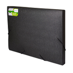 Папка на резинке Alingar, A4, 240х330х33 мм, 600 мкм, ассорти, металлик, "Metallic"