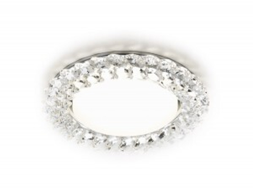 Ambrella встр. GX53 св-к G206 CL/CH хром/прозрачный GX53