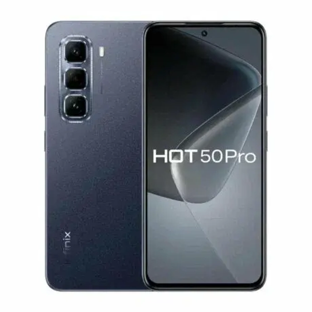 Смартфон Infinix HOT 50 Pro 256 ГБ черный