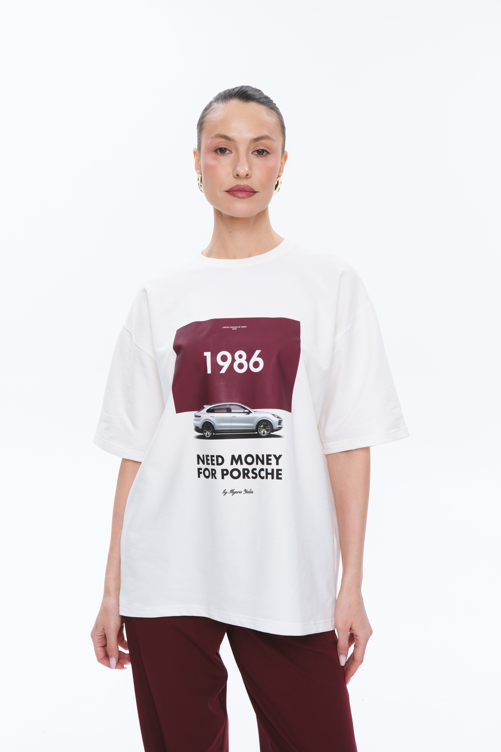 Футболка "1986" | Молочный