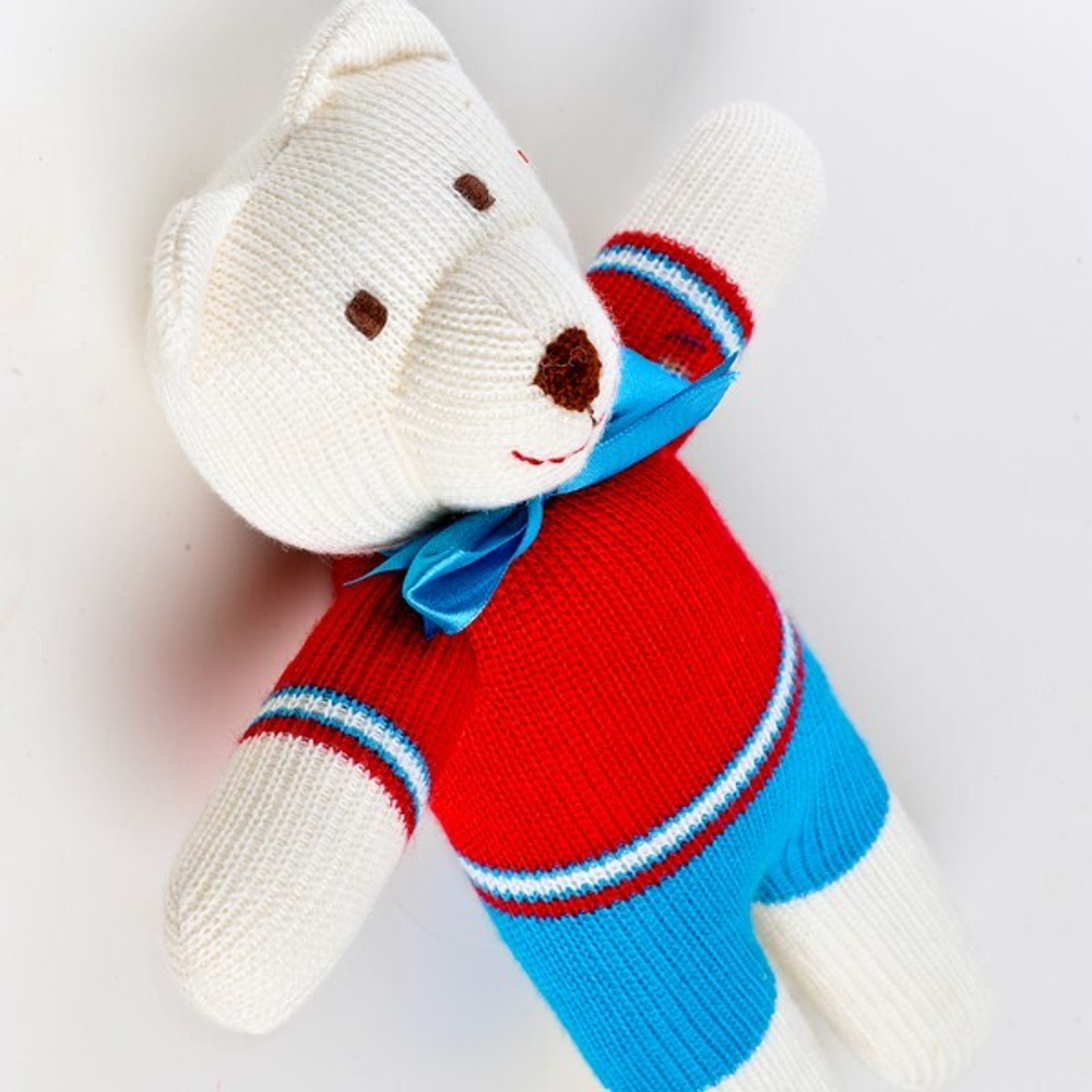 Вязаная кукла Мишка Умка, Фрея