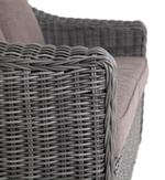 "Кон Панна" диван из искусственного ротанга двухместный, цвет графит