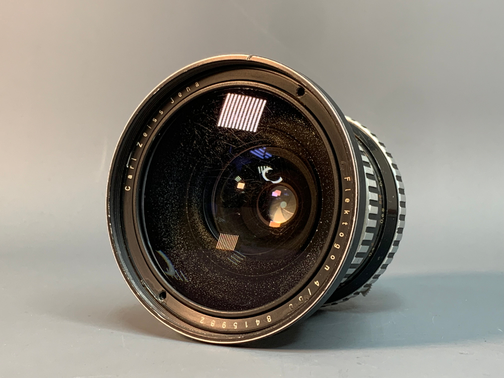 Carl Zeiss Jena Flektogon 4/50mm сильные царапины