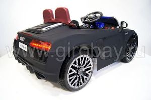 Детский электромобиль River Toys AUDI R8 черный