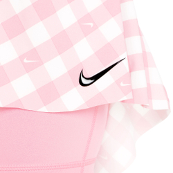 Женская теннисная юбка Nike Dri-Fit Club Regular Print Skirt Women - Pink, White