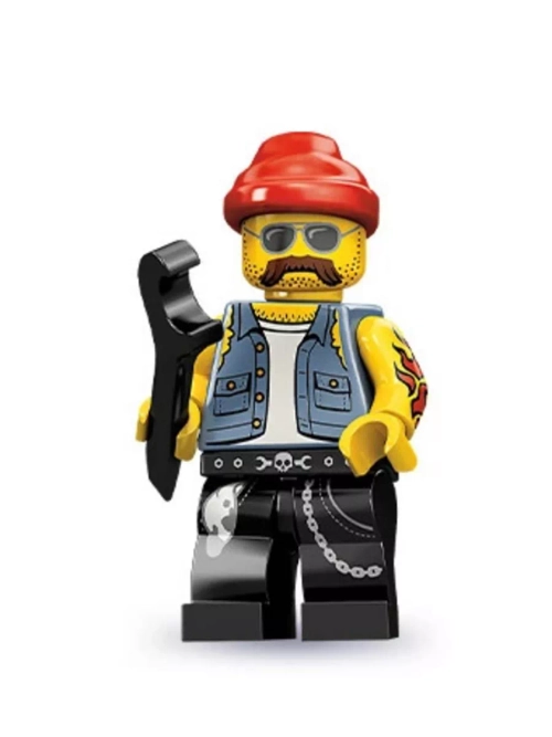 LEGO Minifigures Series 10 71001 Механик мотоциклов
