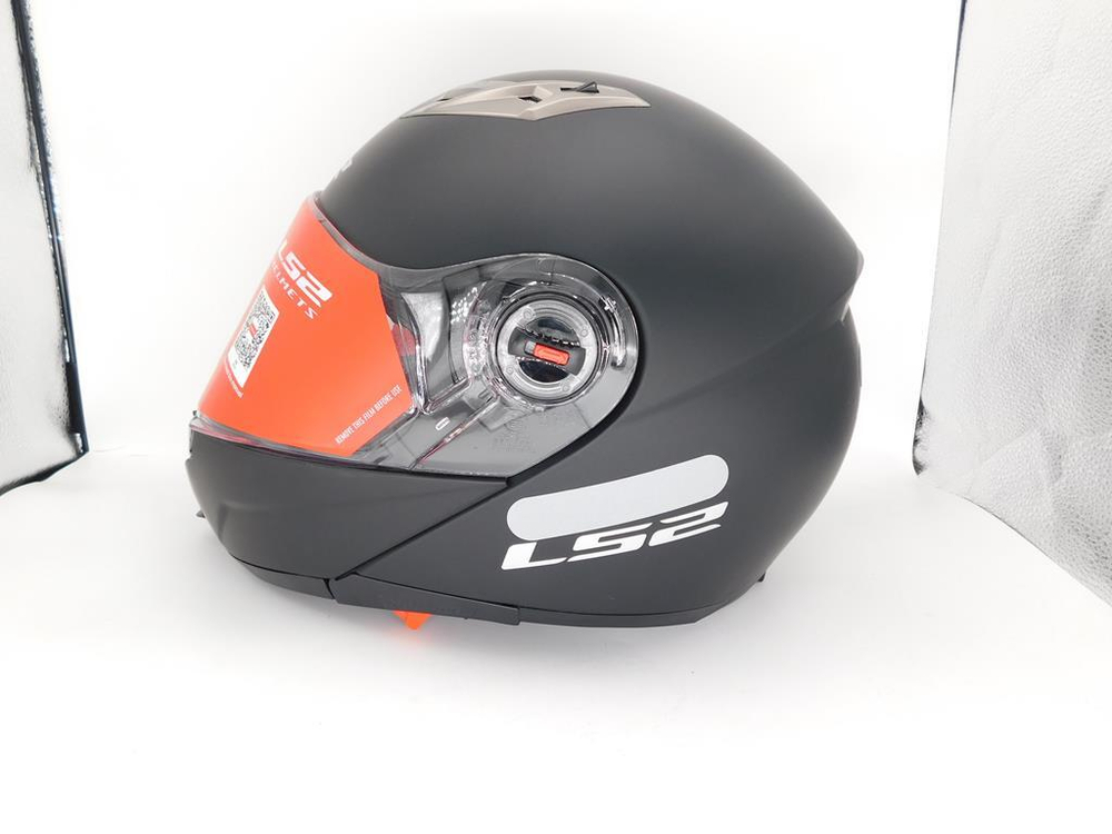 шлем модуляр ls2 ff370 матовый чёрный l