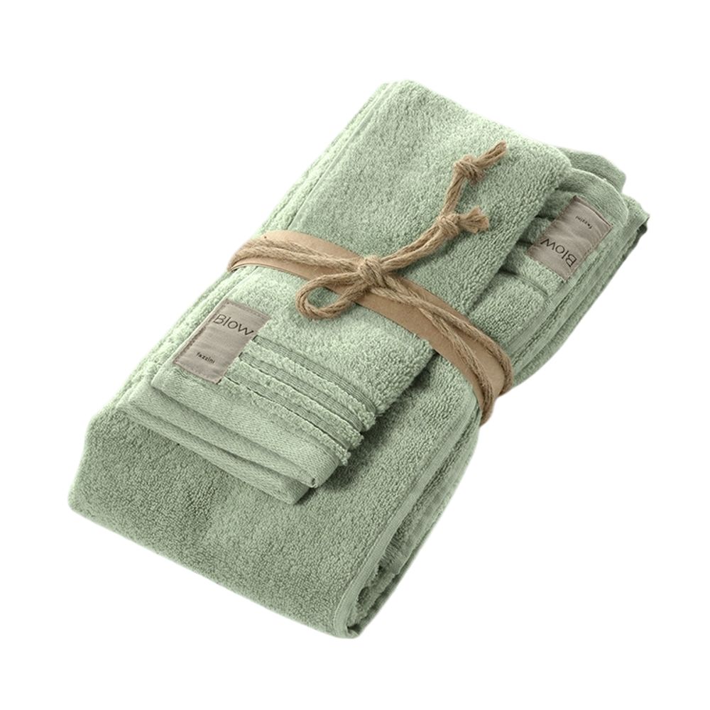 Набор полотенец Fazzini Coccola (2 шт.) Verde Eucalipto