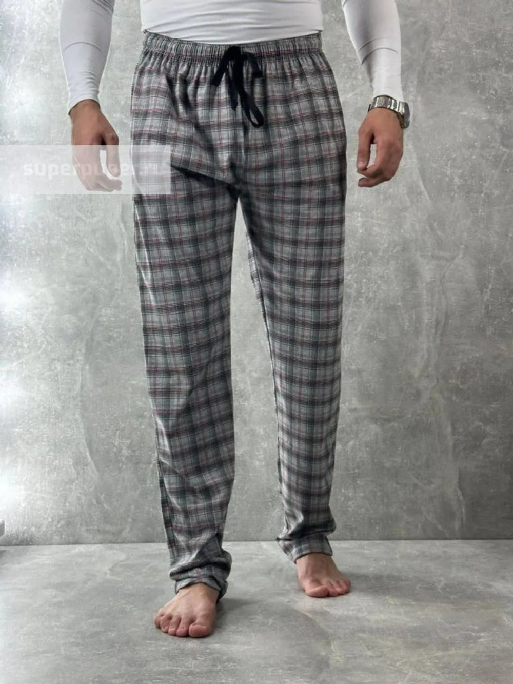 Брюки пижамные муж.(норма) 8883