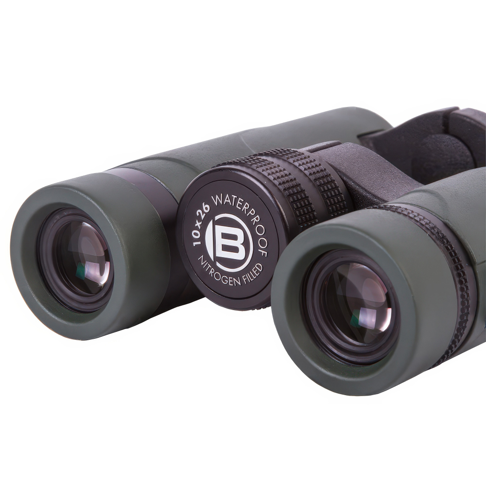 Бинокль Bresser Pirsch 10x26 - Поворотно-выдвижные наглазники
