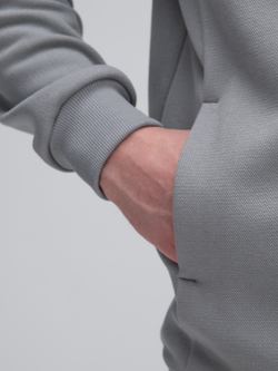 Костюм мужской спортивный на молнии (с начесом). Грей