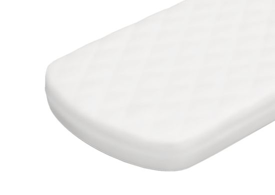 Простынь для кроватки KIDI soft от 0 до 4 лет (белый, сатин)